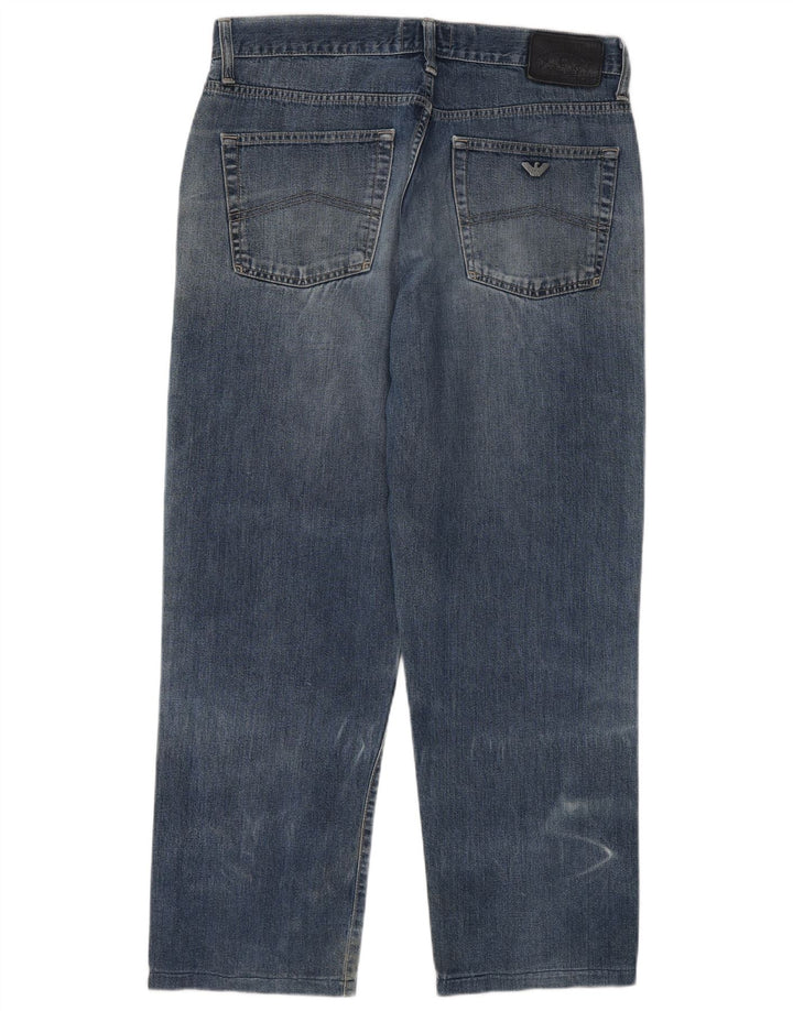Armani Jeans Uomo Straight W36 L28 Blu