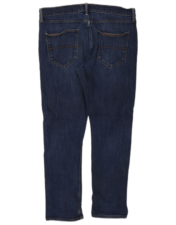 Jeans slim da uomo Marks & Spencer W34 L29 cotone blu