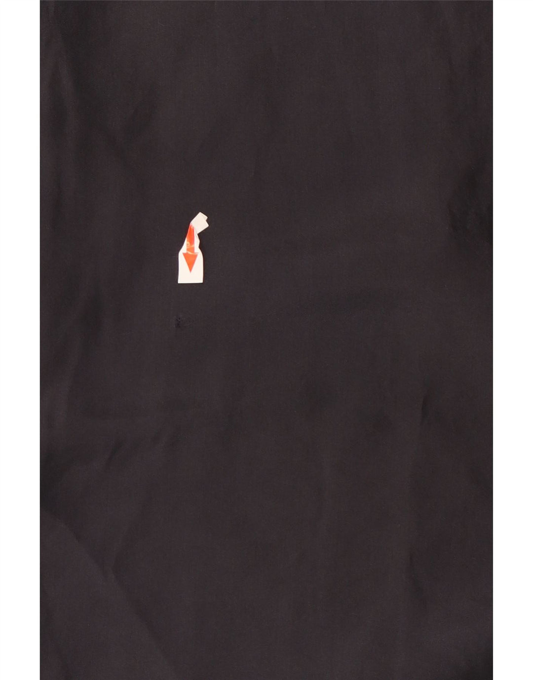 Camicia da uomo Mirage grande in seta nera