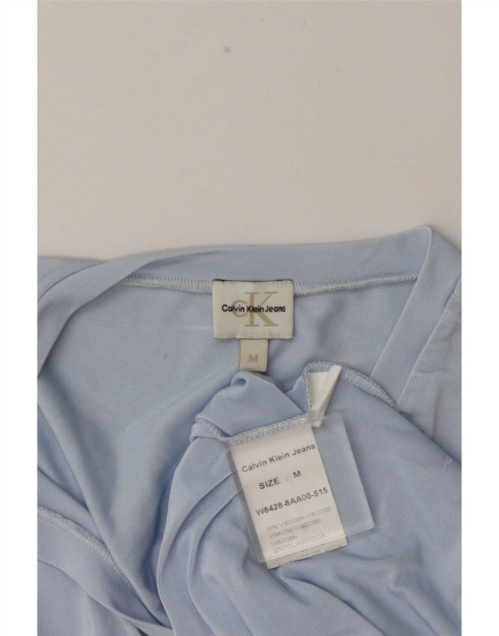 Canotta da donna Calvin Klein Jeans UK 12 Viscosa blu medio