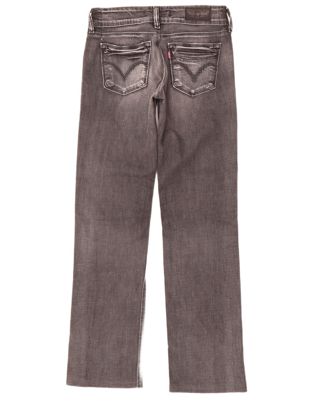 Jeans dritti Levi's 570 da donna W27 L31 cotone grigio