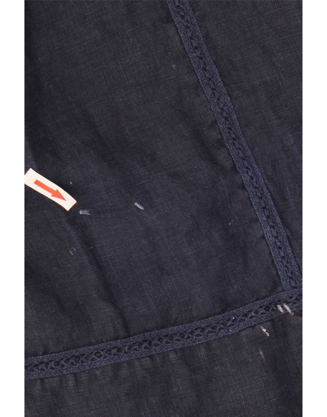 Abito a trapezio senza maniche da donna Zara UK 12 blu navy medio