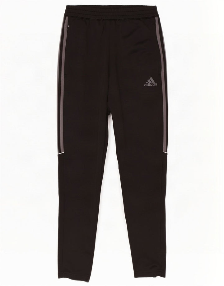 Pantaloni da tuta Adidas Aeroready da uomo piccoli in poliestere nero