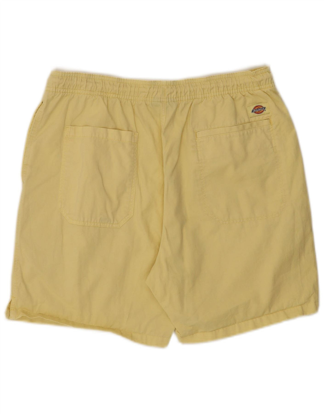 Dickies Pantaloncini cargo da uomo grandi W34 in cotone giallo