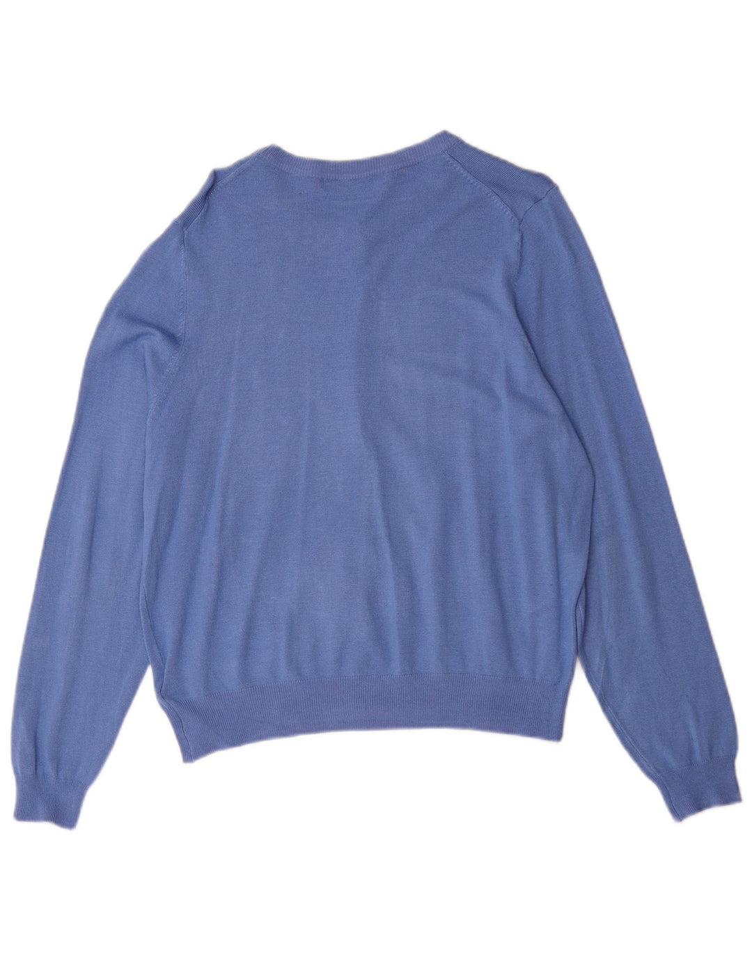 Maglione cardigan da donna Marks & Spencer UK 16 grande viscosa blu