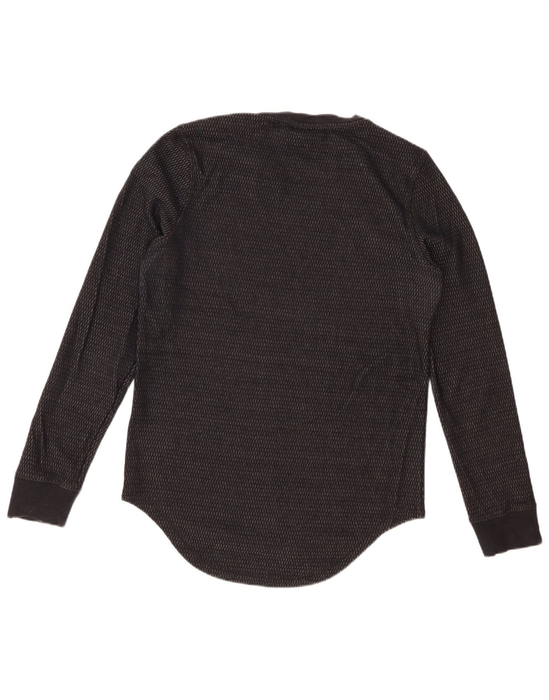Maglia DKNY da uomo a maniche lunghe XS in cotone nero