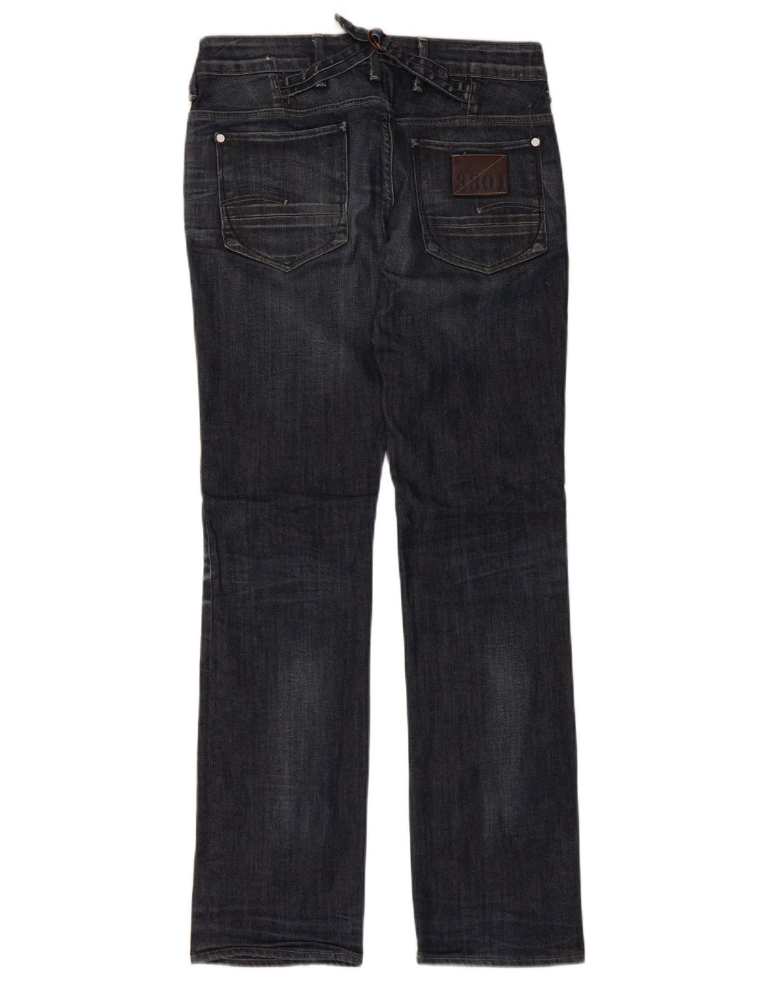 Jeans dritti da donna G-Star W30 L32 cotone blu navy