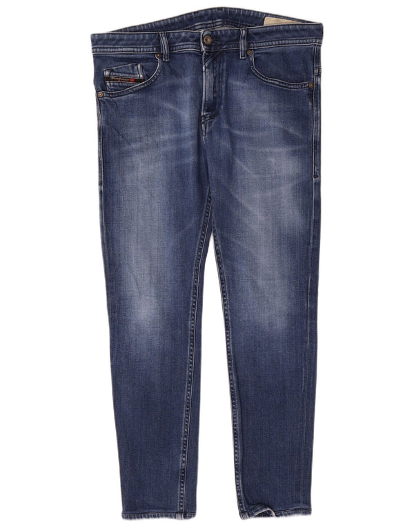 Jeans slim da uomo Diesel W34 L29 cotone blu