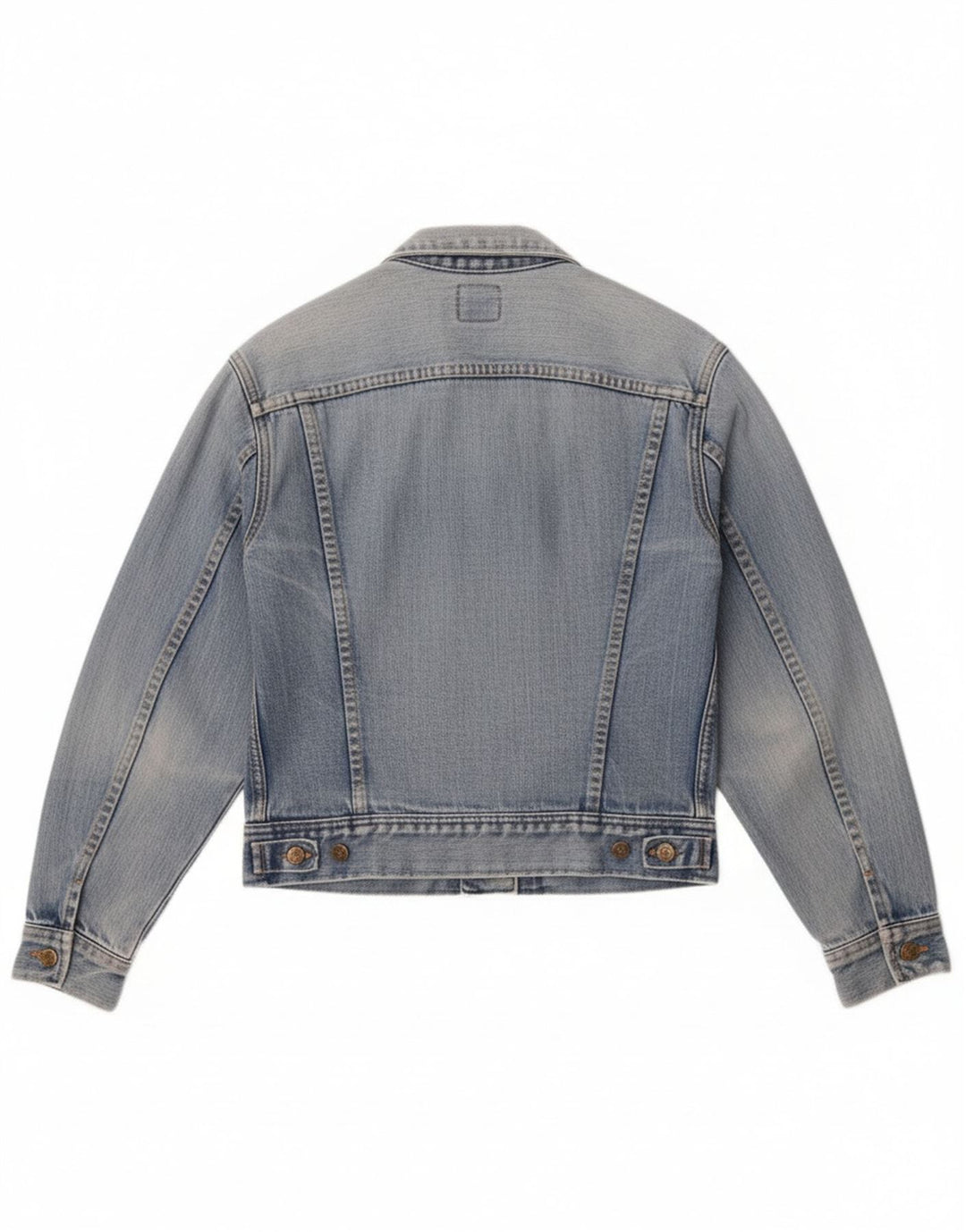 Giacca in denim corta da donna Lee UK 12 Blu medio