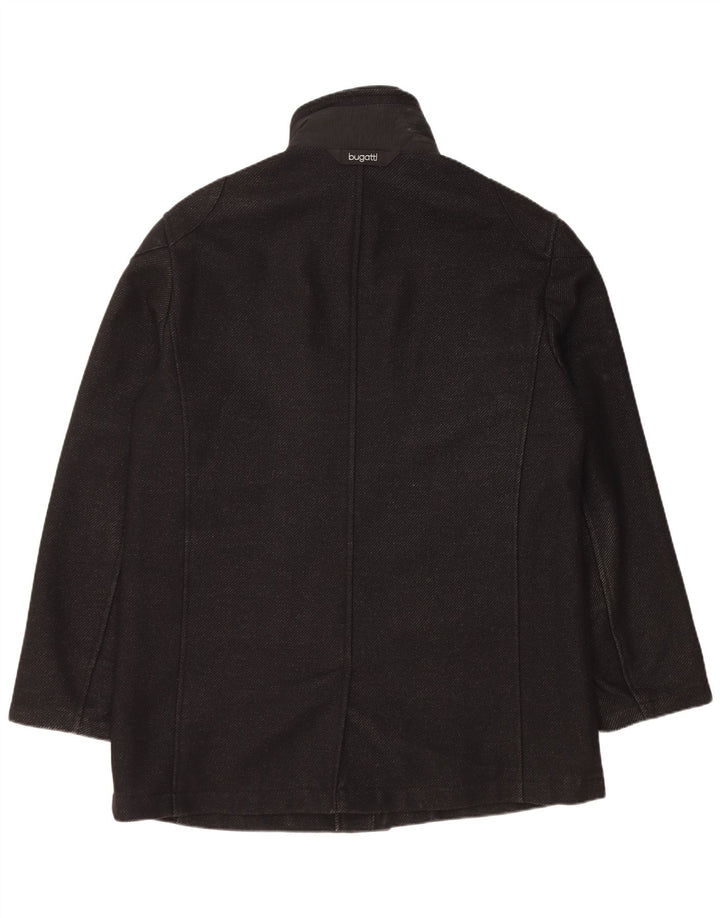 Soprabito da uomo Bugatti EU 54 2XL Lana vergine nera