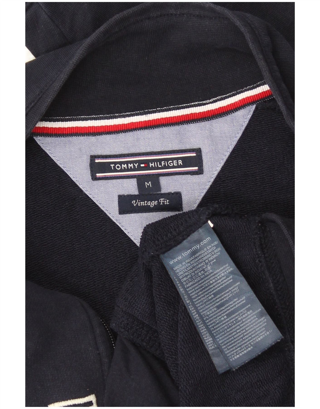 Giacca da tuta da uomo Tommy Hilfiger Vintage Fit, blu navy medio