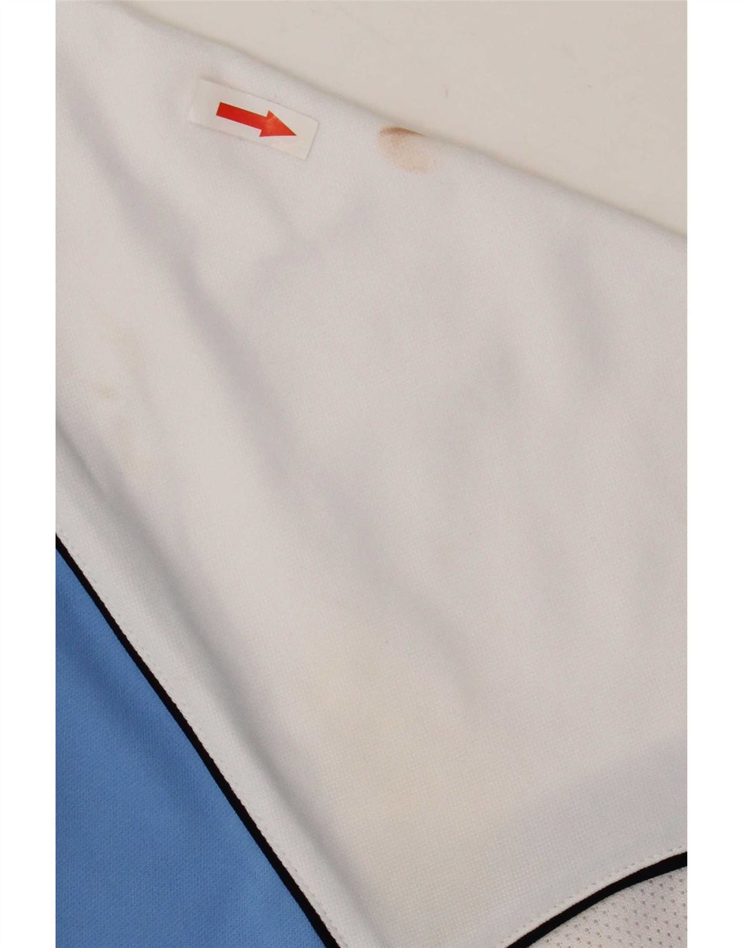 T-shirt grafica da uomo Asics Top in poliestere color block blu medio