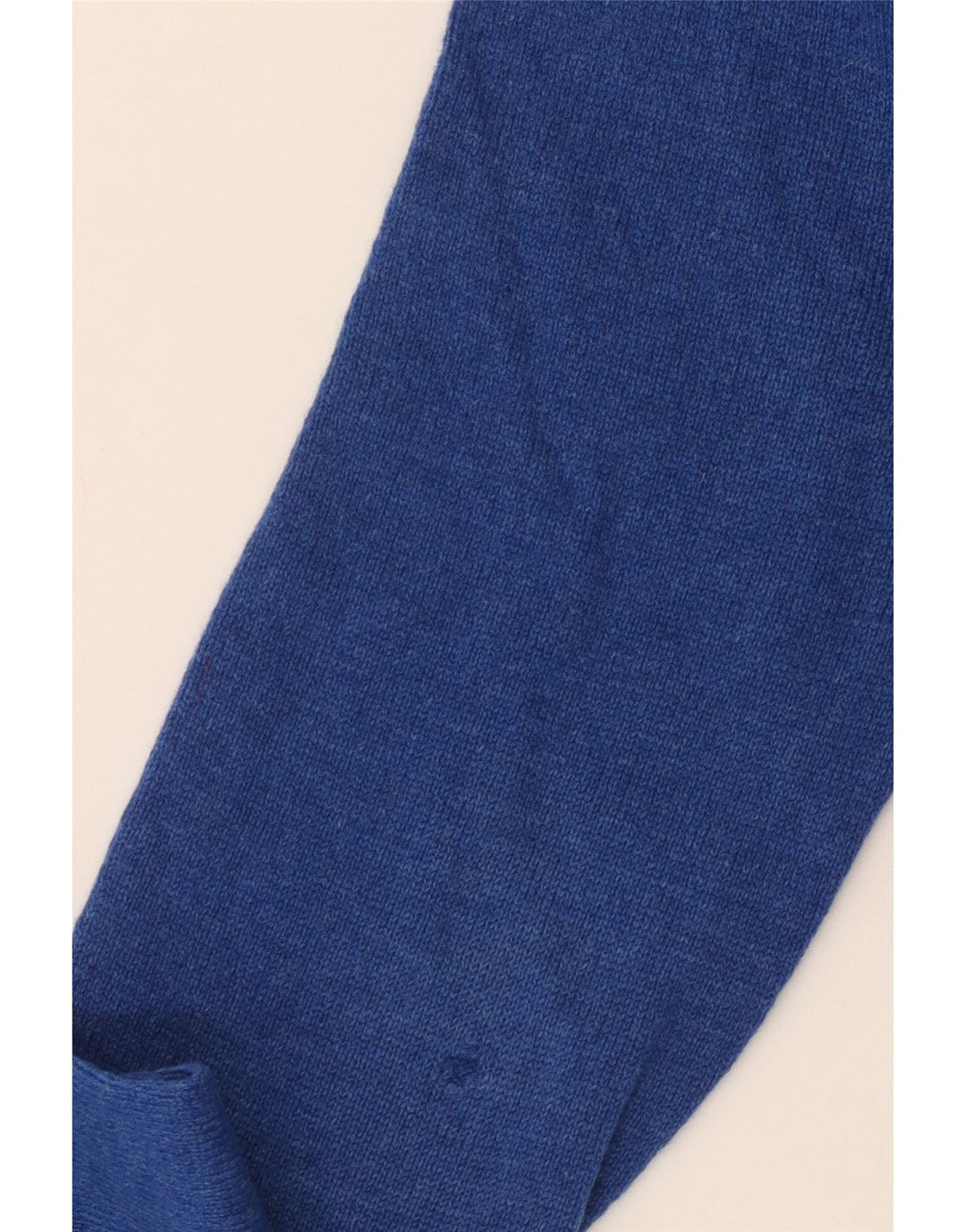 Maglione da uomo con scollo a V Marks & Spencer in lana blu medio