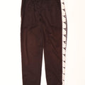 Pantaloni da tuta grafici da uomo Diadora Large in poliestere color block nero