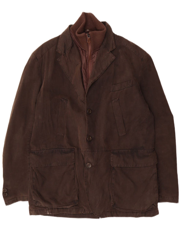 Giacca utilitaria da uomo Marlboro Classics EU 56 3XL cotone kaki