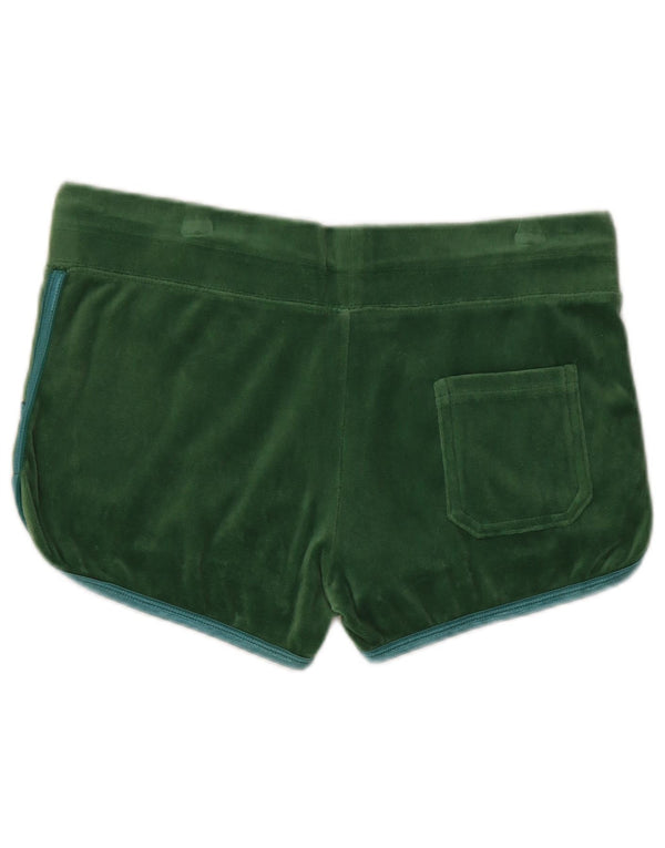 Pantaloncini sportivi da donna Benetton UK 14 grandi verdi