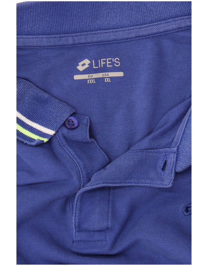 Polo da uomo Lotto 2XL Blu