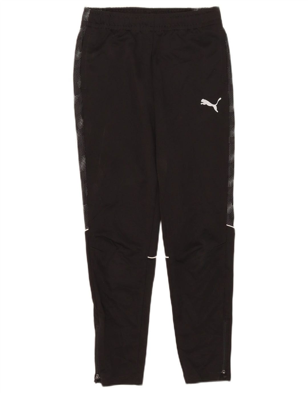 Pantaloni della tuta da ragazzo Puma 11-12 anni Poliestere maculato nero