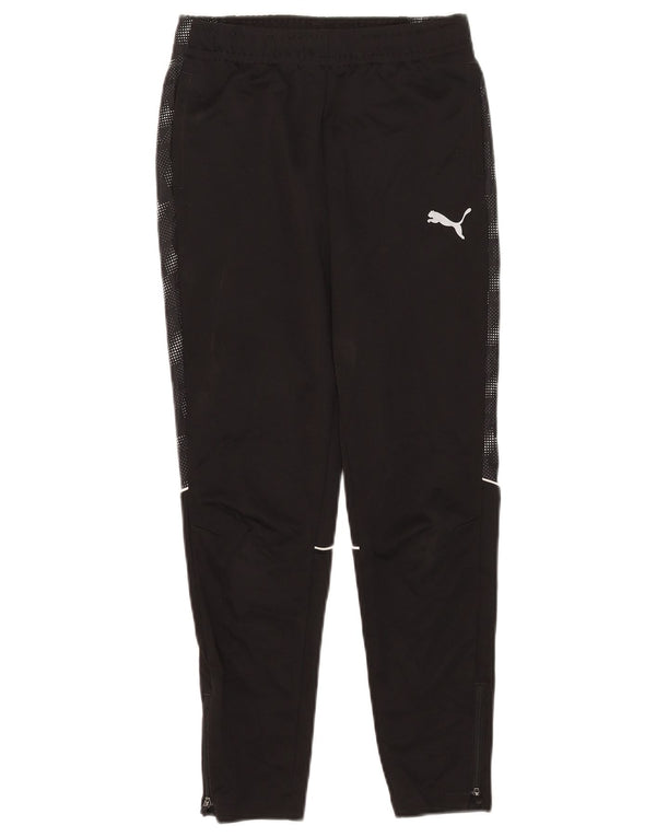 Pantaloni della tuta da ragazzo Puma 11-12 anni Poliestere maculato nero