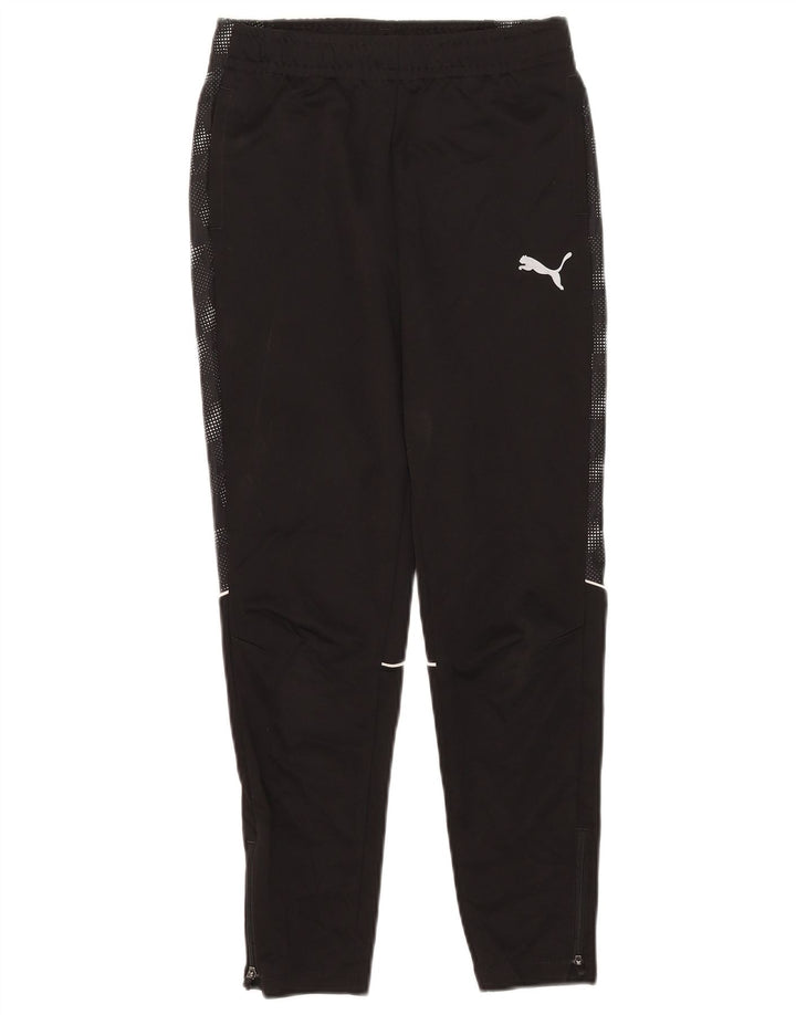 Pantaloni della tuta da ragazzo Puma 11-12 anni Poliestere maculato nero