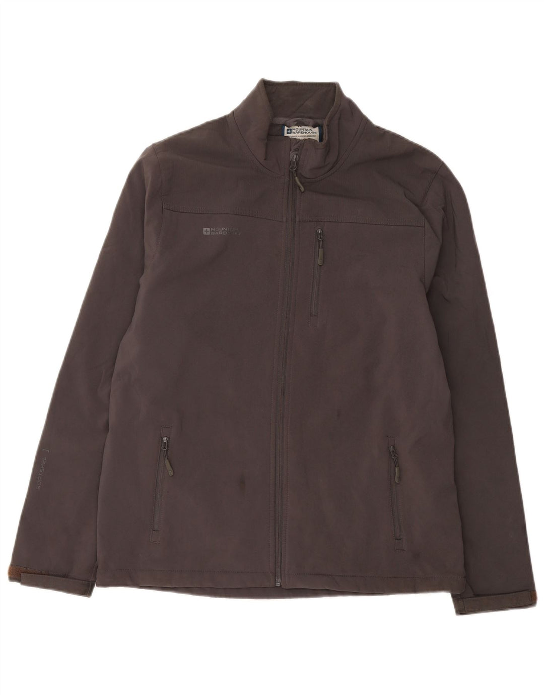 Giacca a vento da uomo Mountain Warehouse UK 40 Large Grigio Poliestere