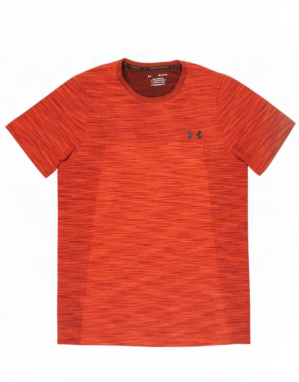 Maglietta da uomo Under Armour Top arancione medio chiazzato