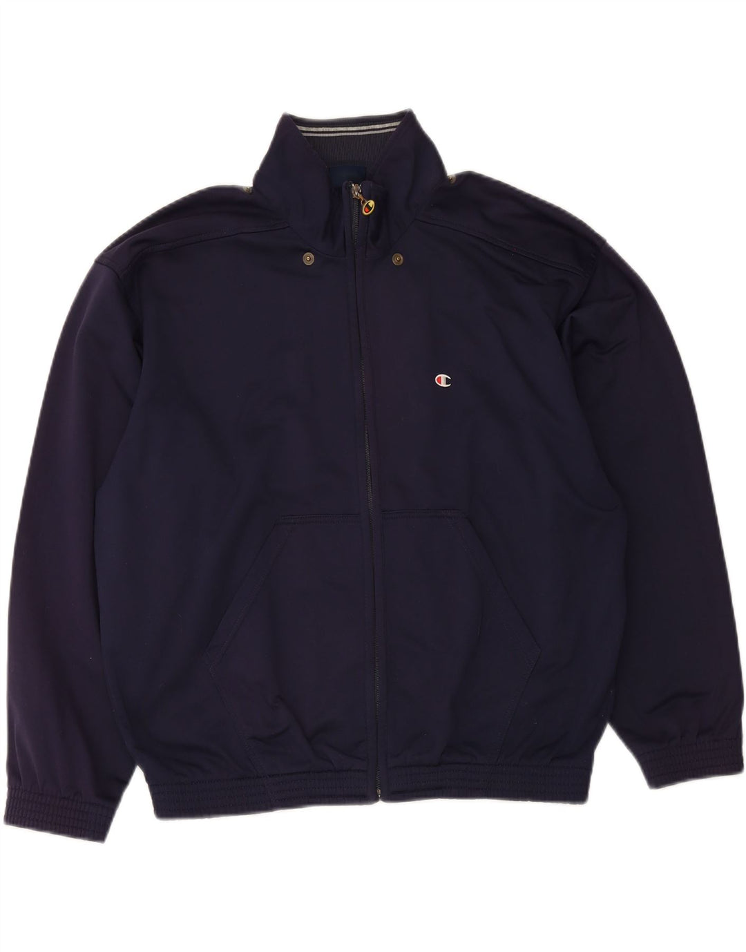 Giacca da ginnastica da uomo Fila in poliestere medio blu navy