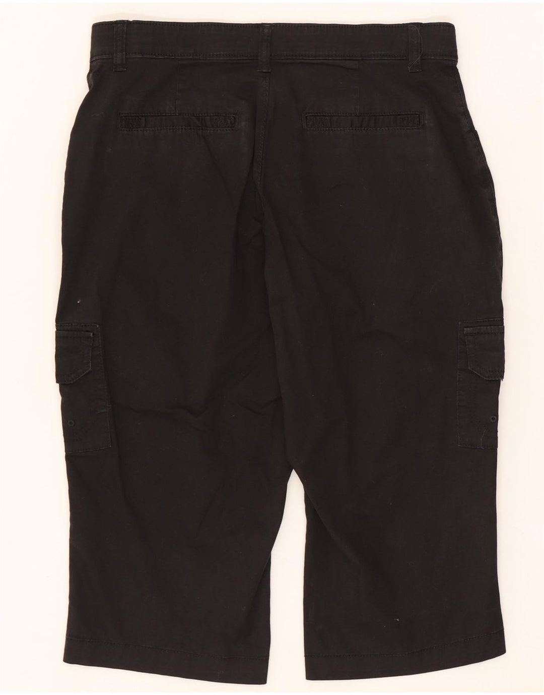 Bermuda cargo da donna LEE US 6 medi W30 cotone nero