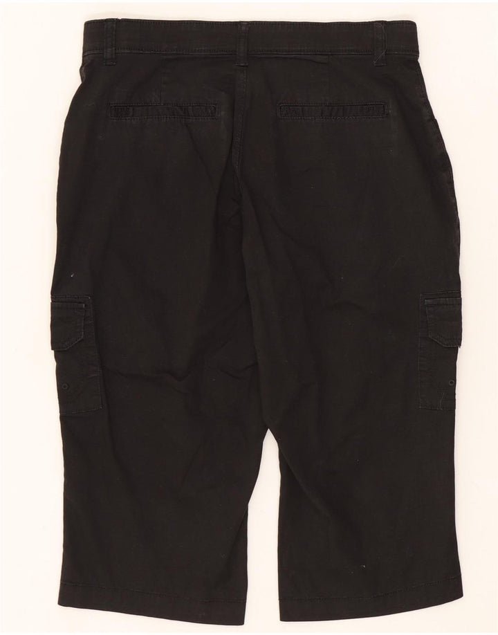 Bermuda cargo da donna LEE US 6 medi W30 cotone nero