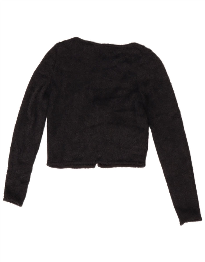 Topshop Cardigan corto da donna Top UK 6 XS poliestere nero