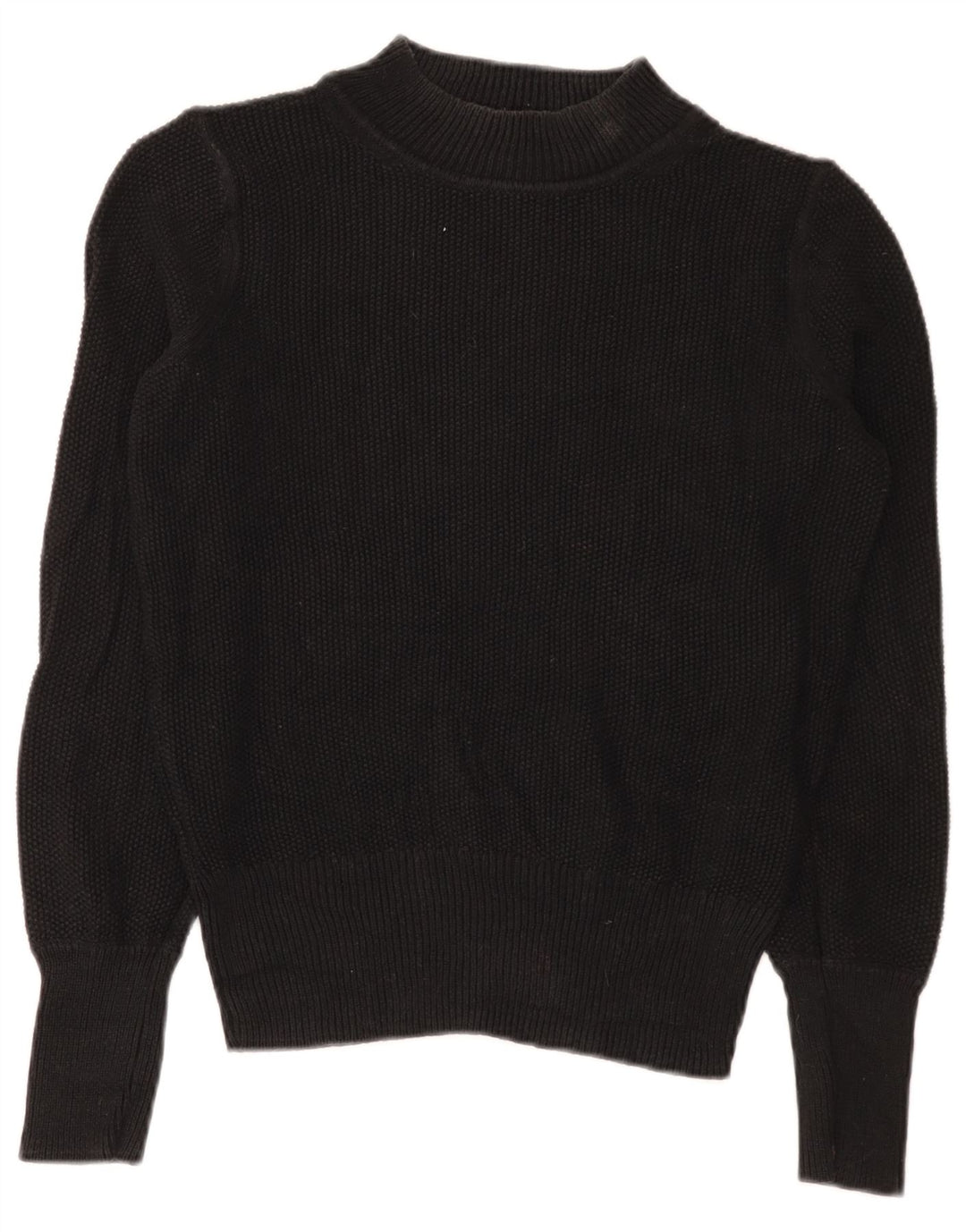 Maglione maglione da donna Gap con collo alto UK 14 Cotone nero medio