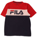 T-shirt grafica da uomo Fila Top Large multicolore Colourblock