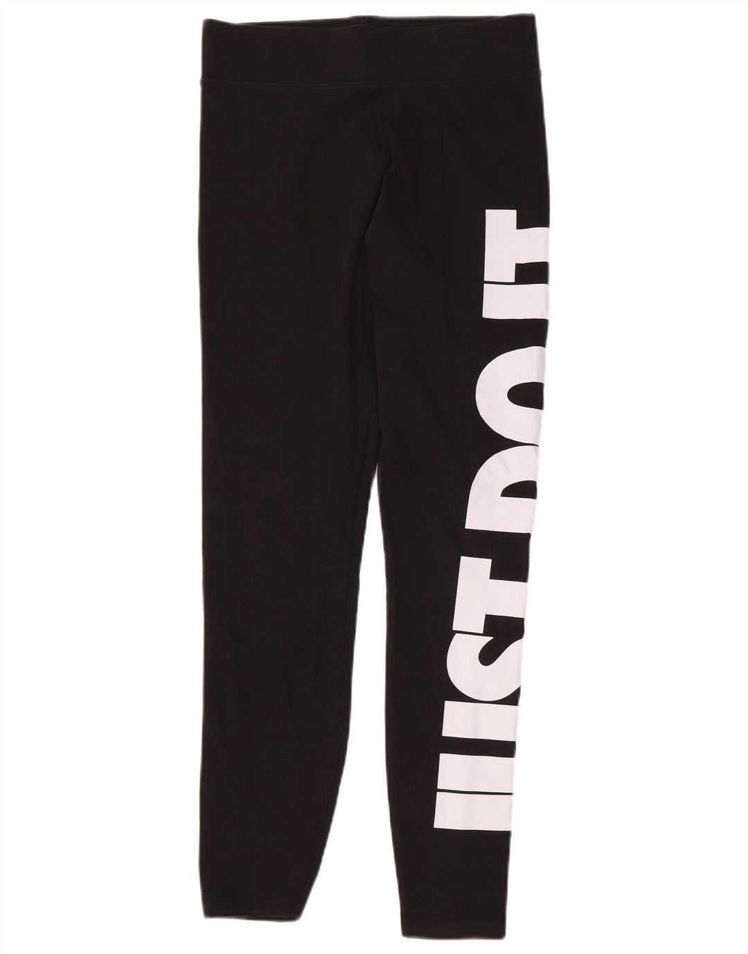 Leggings grafici da donna NIKE UK 12 cotone nero medio