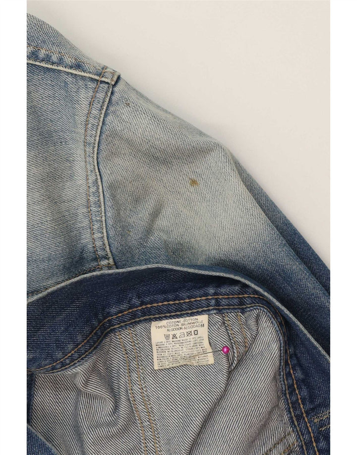 Giacca di jeans da uomo Diesel UK 42 XL cotone blu