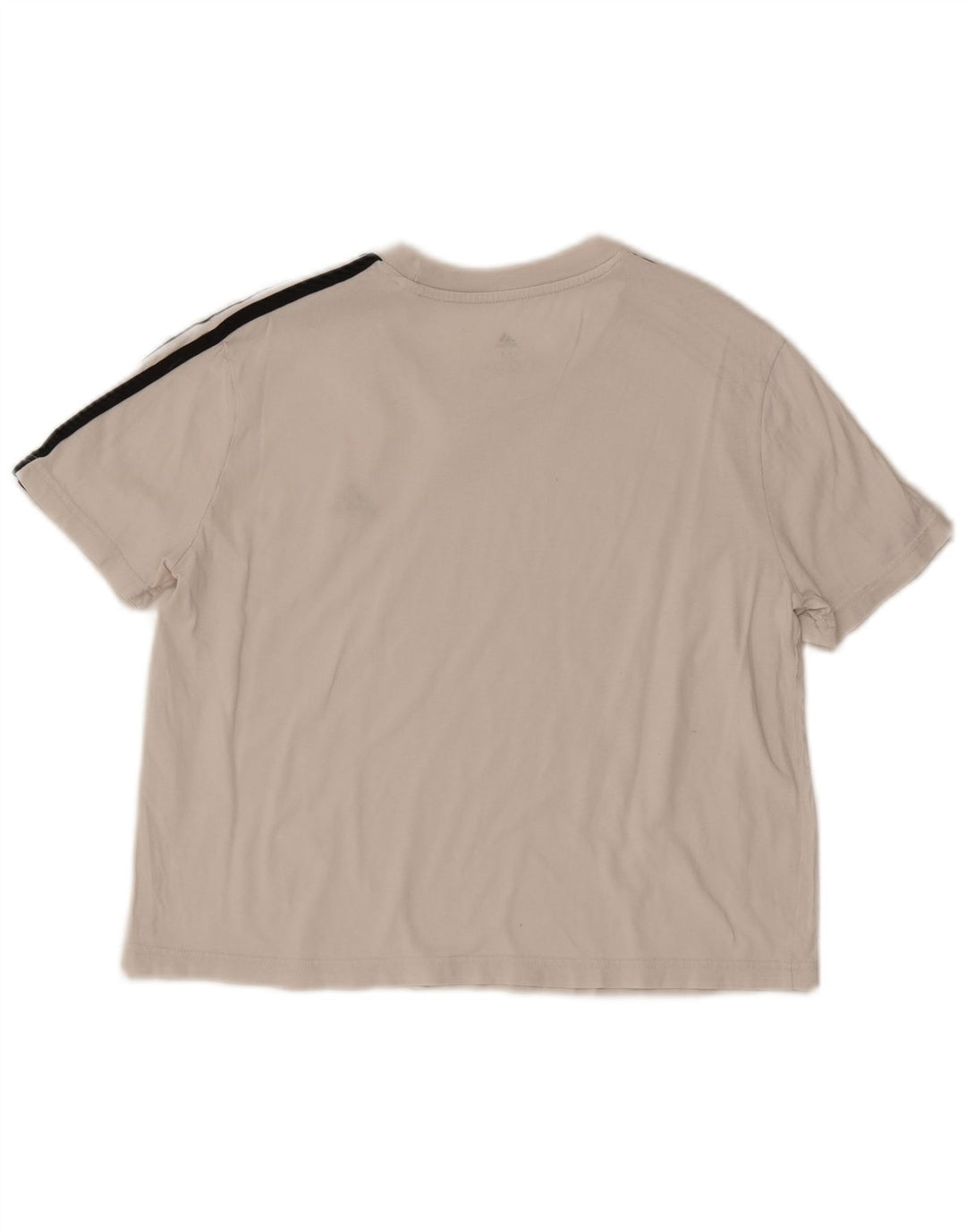 T-shirt corta da donna Adidas UK 12/14 medio bianco