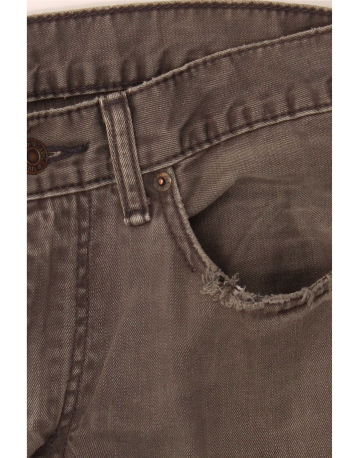 Levi's Uomo 505 Jeans dritti W32 L30 Cotone grigio