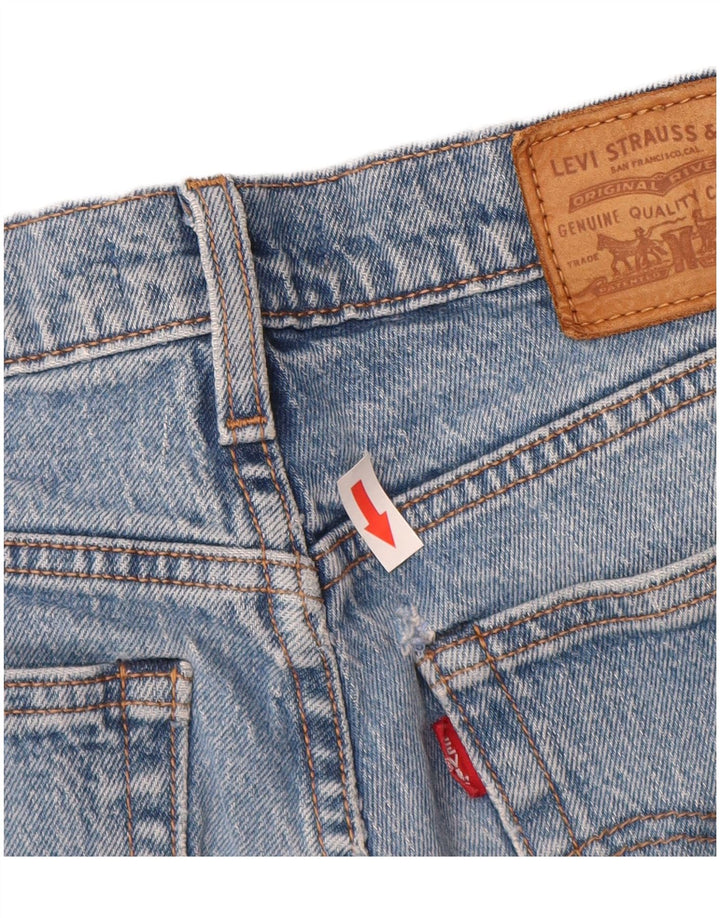 Jeans dritti Wedgie da donna Levi's W25 L28 cotone blu