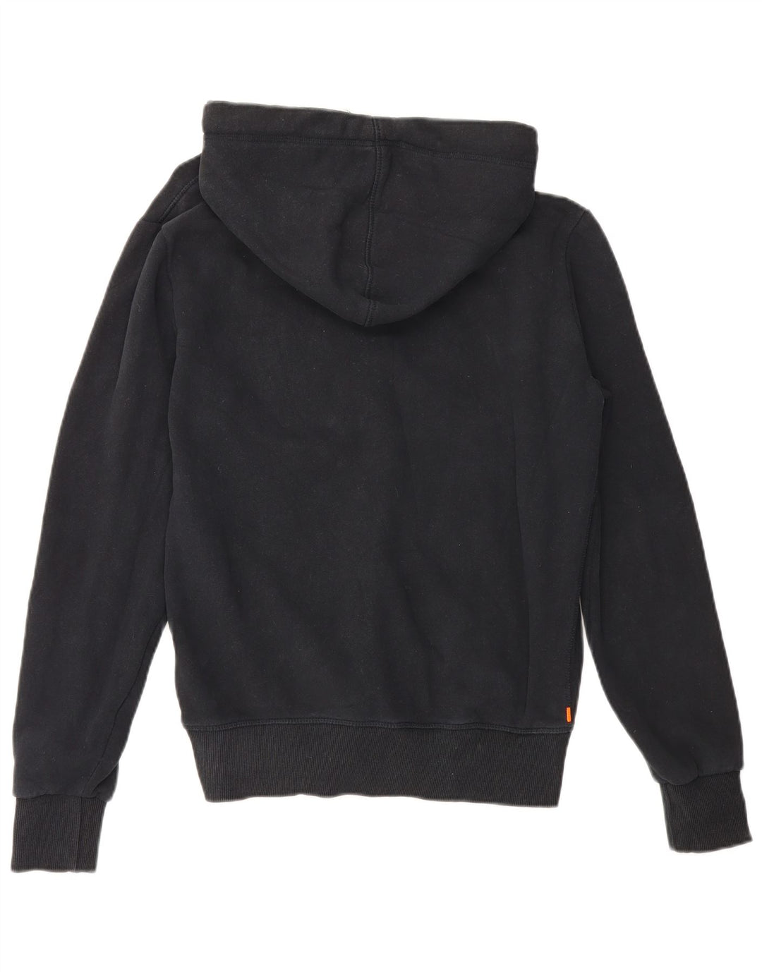Maglione con cappuccio grafico da uomo Superdry in cotone nero medio