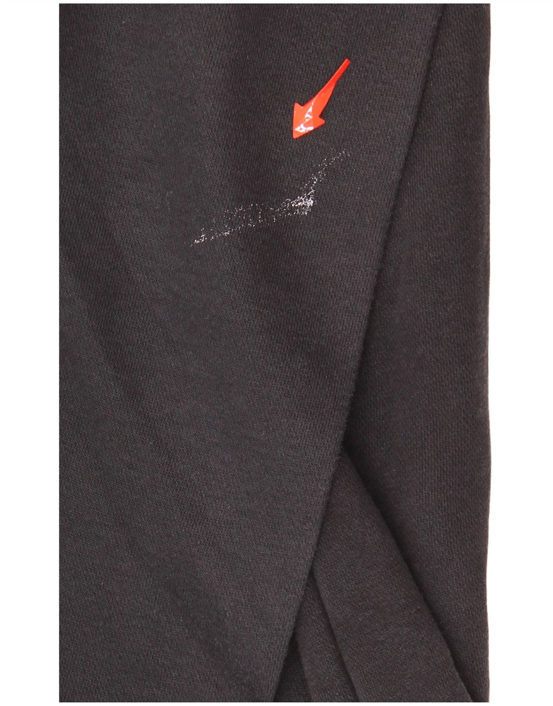 NIKE Womens Oversized Hoodie Jumper UK 14 Medium Black Cotton