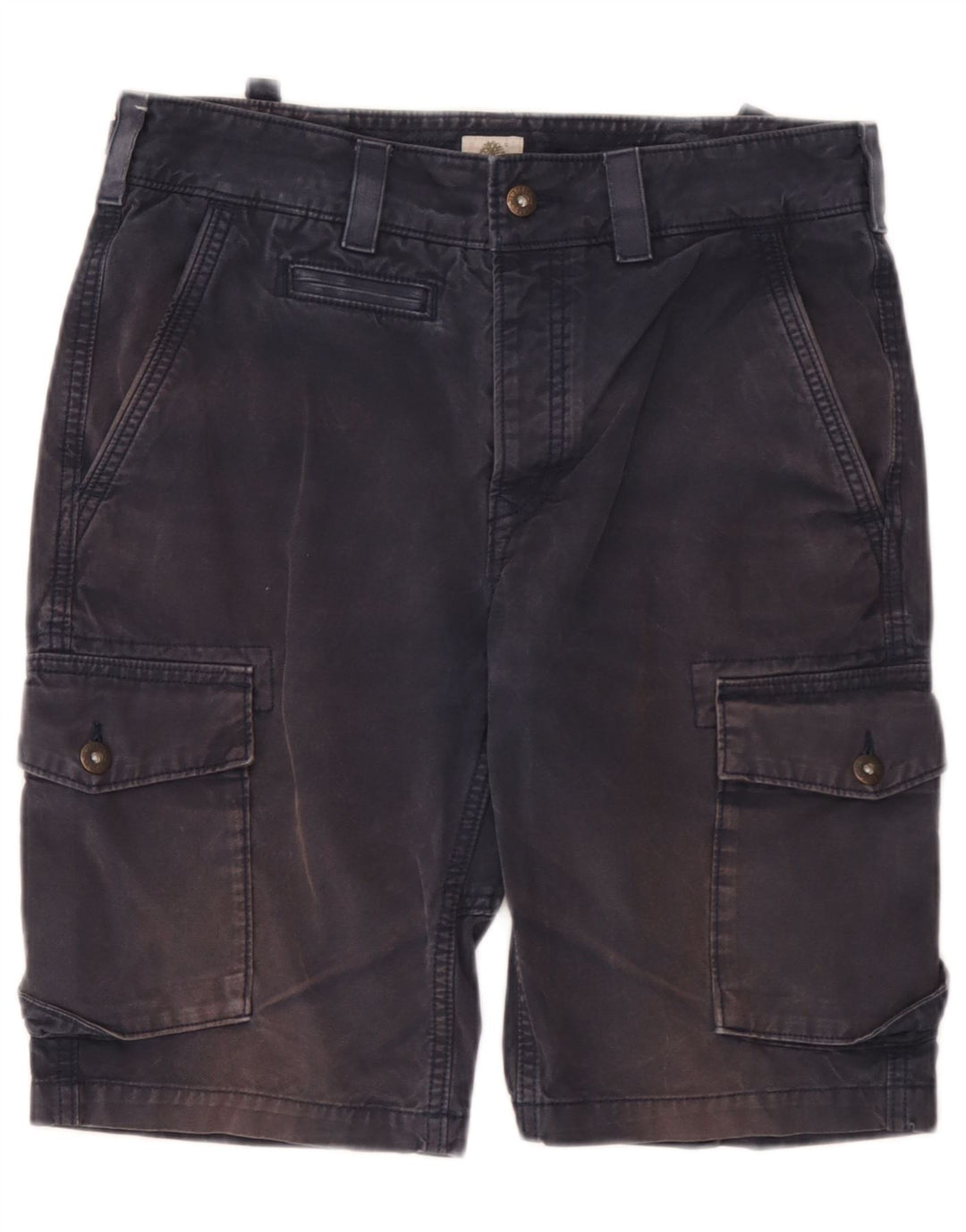 Pantaloncini cargo da uomo Timberland W32 medio cotone blu navy
