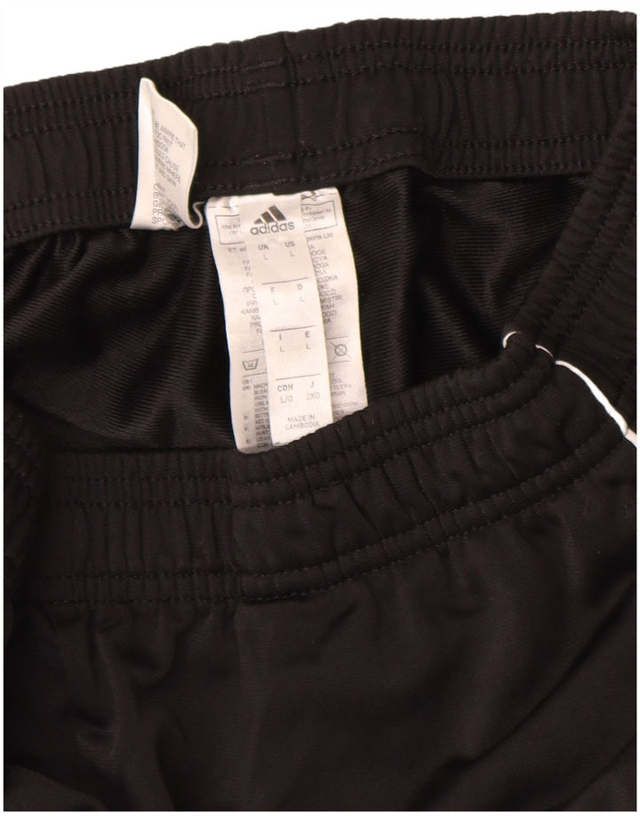Pantaloni da tuta da uomo Adidas Joggers grandi neri in poliestere