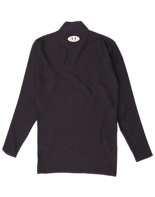 Maglia a maniche lunghe da donna Under Armour UK 14 Large in nylon blu navy