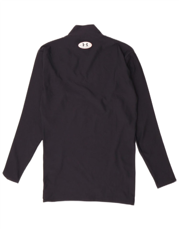 Maglia a maniche lunghe da donna Under Armour UK 14 Large in nylon blu navy