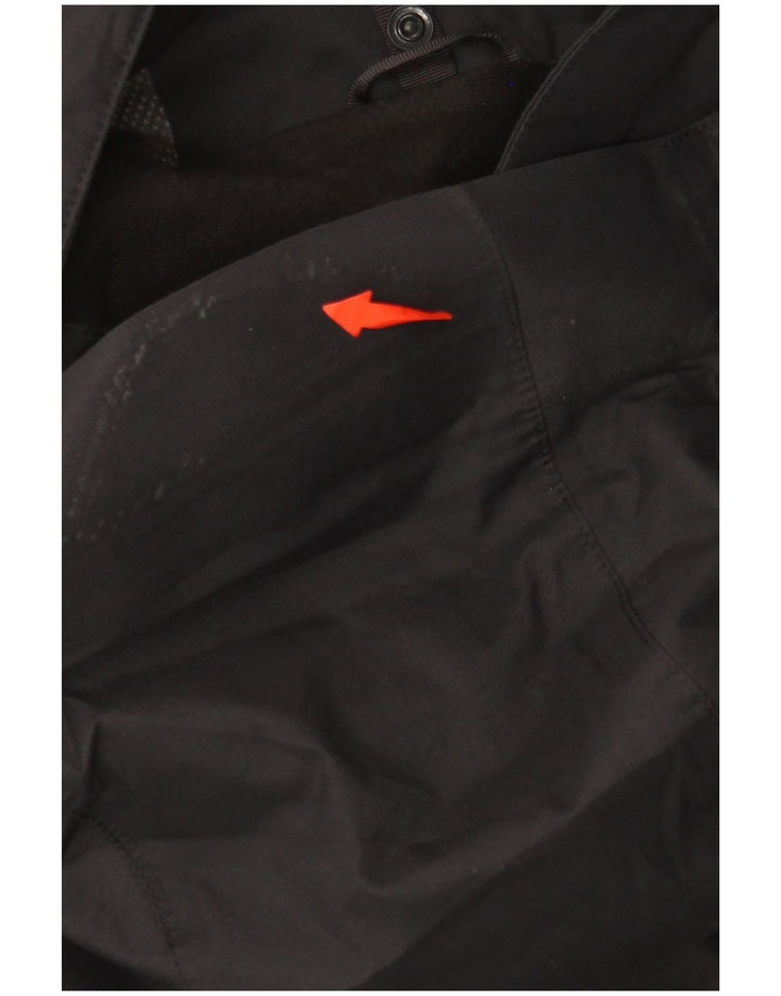 THE NORTH FACE Giacca antipioggia da uomo con cappuccio UK 40 Large Nero Poliestere