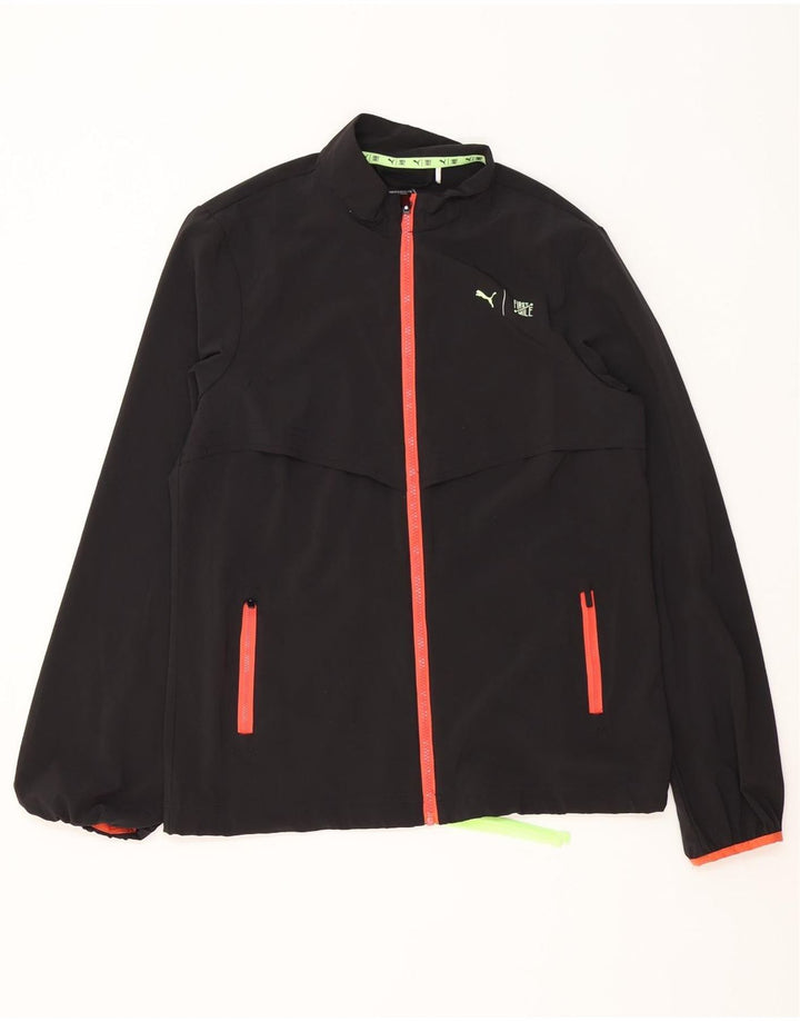 Giacca da tuta da uomo Puma Medium nera in poliestere