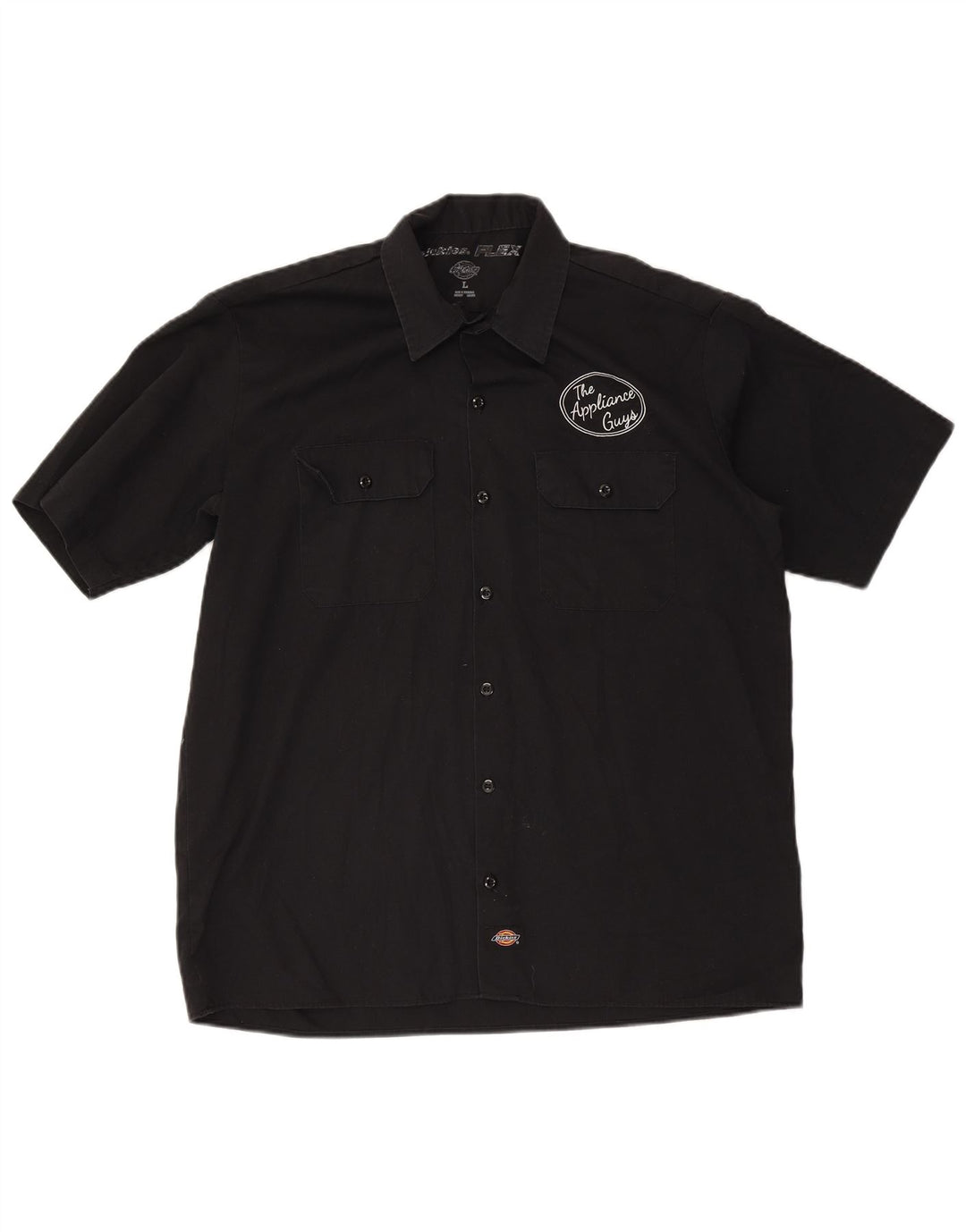 Dickies Camicia grafica da uomo a maniche corte grande poliestere nero