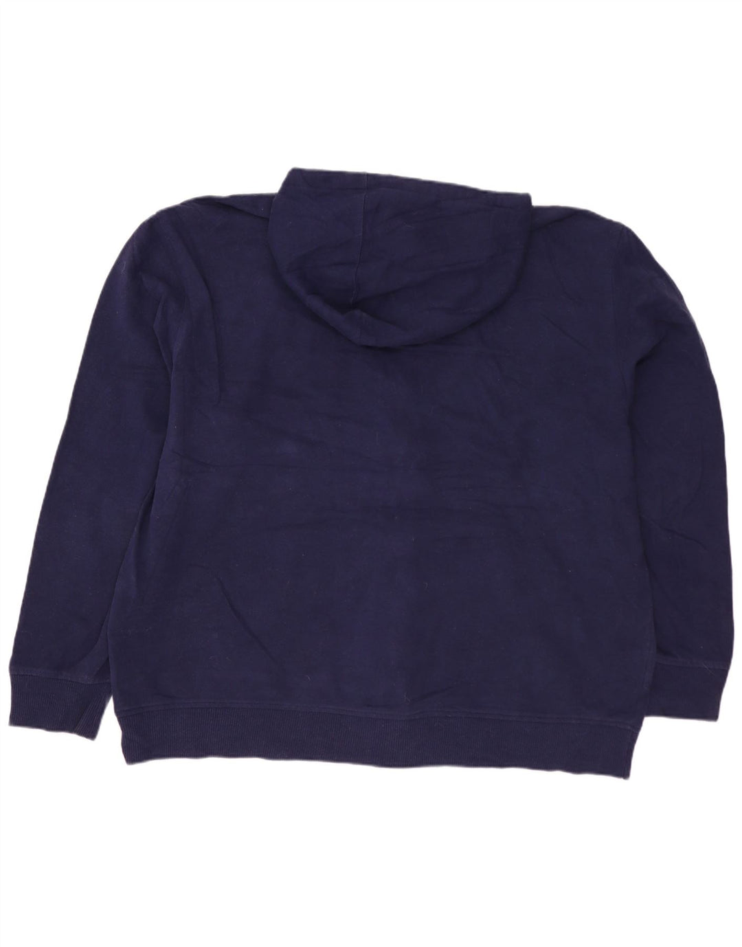 Maglione con cappuccio e zip da uomo IZOD grande in cotone blu navy