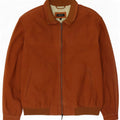 Giacca in pelle da uomo Milestone IT 52 XL Marrone