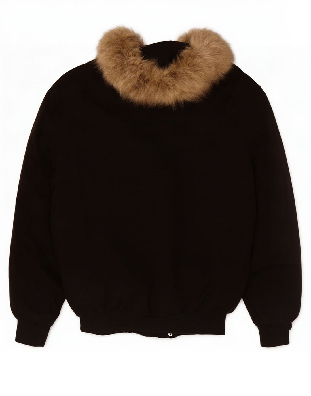 Giacca imbottita ampia con cappuccio da uomo Zara UK 36 piccola in poliestere nero