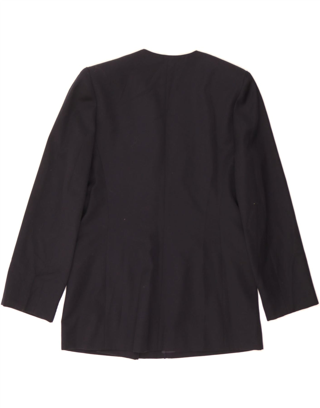 LUISA SPAGNOLI Womens Double Breasted Blazer Jacket IT 44 Medium Navy Blue Vintage Luisa Spagnoli and Second-Hand Luisa Spagnoli from Messina Hembry 